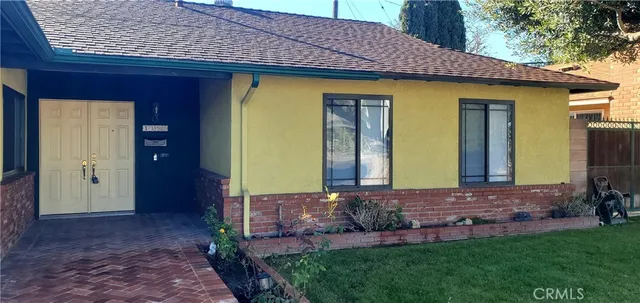 a view of front door of house