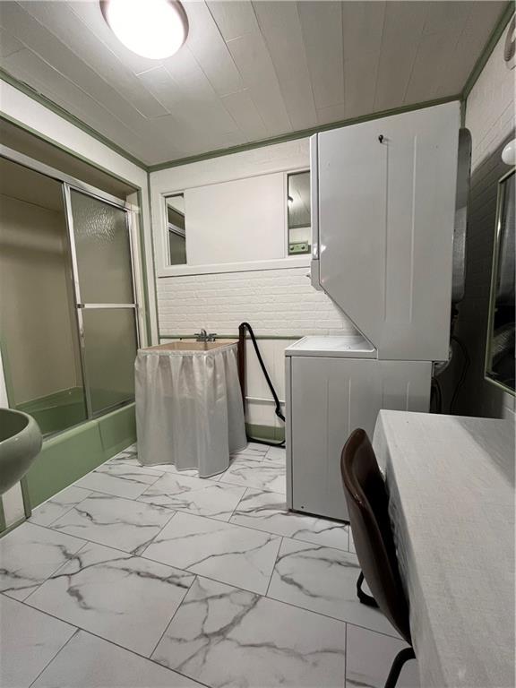 5124 Carnegie Street Pittsburgh, PA 15201 - Photo 13 of 44 a bedroom with a bed and a refrigerator