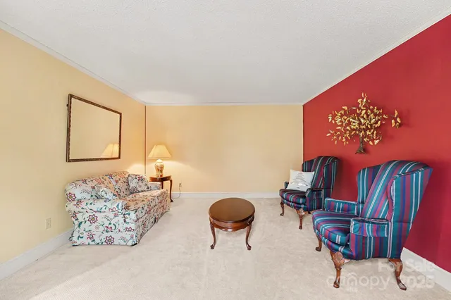 a room with furniture and a chair