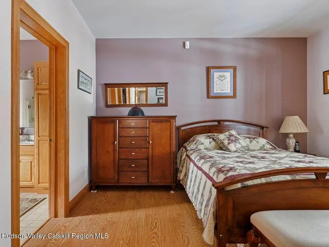 a view of a bathroom from the tub