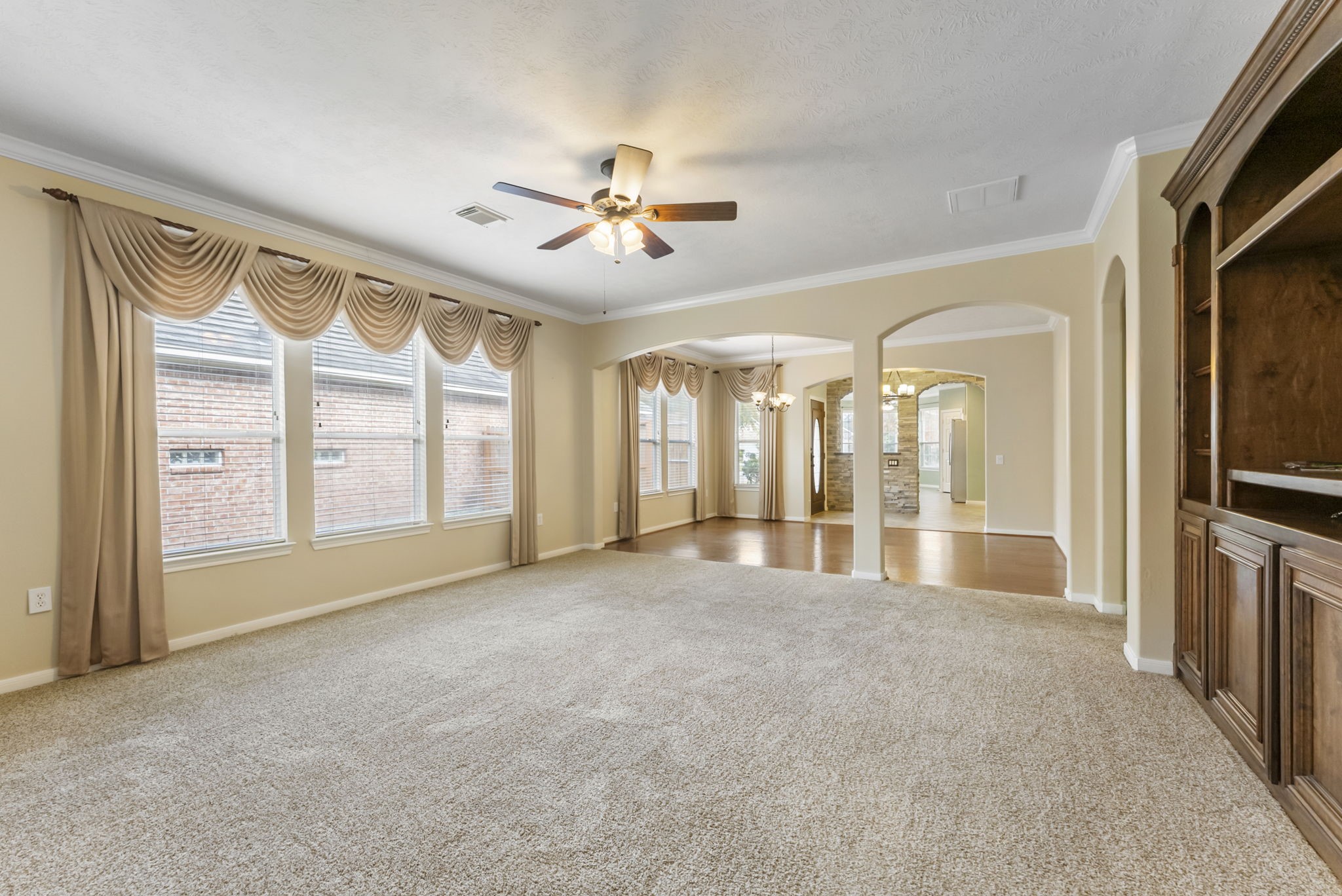 11 South Bendrook Loop Conroe, TX 77384 - Photo 27 of 27 a view of an empty room with a window