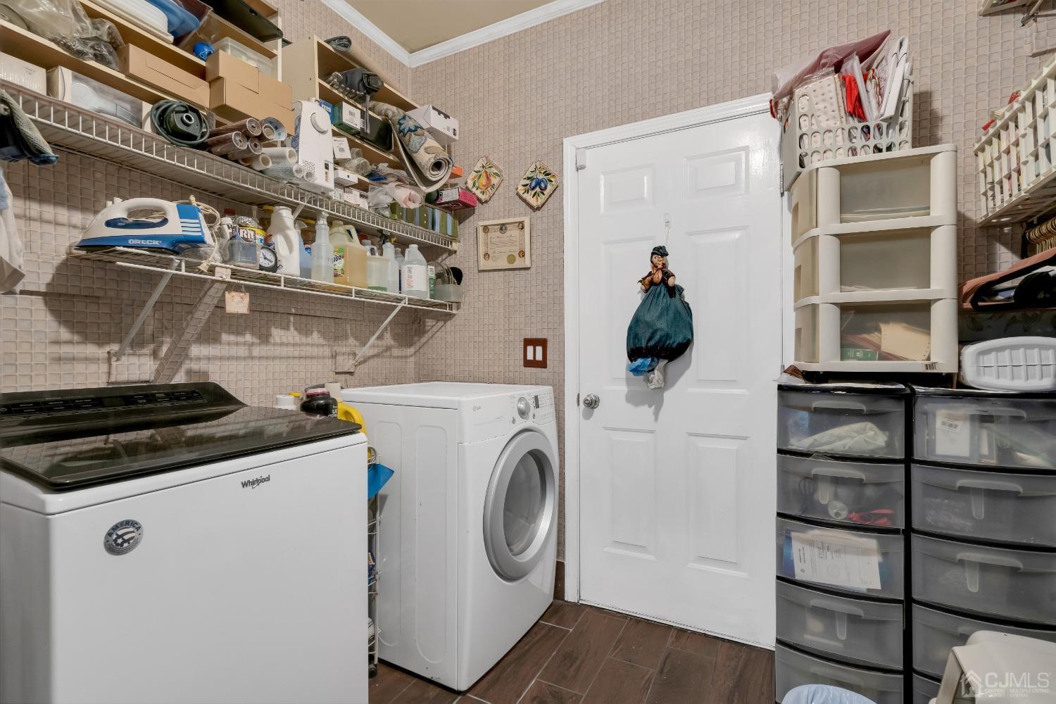 1416 Princess Avenue Brick, NJ 08724 - Photo 20 of 39 a utility room with dryer and washer
