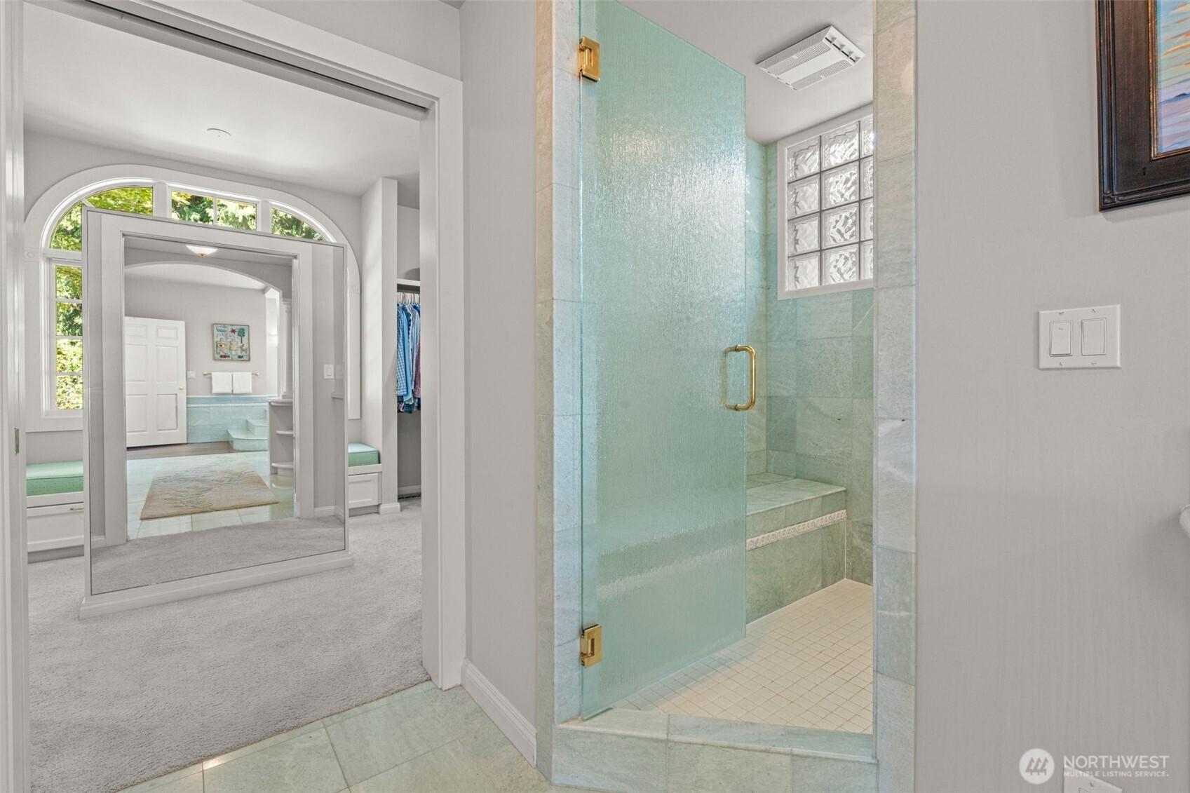 13020 Thomas Road Northwest Gig Harbor, WA 98329 - Photo 23 of 37 a bathroom with a shower