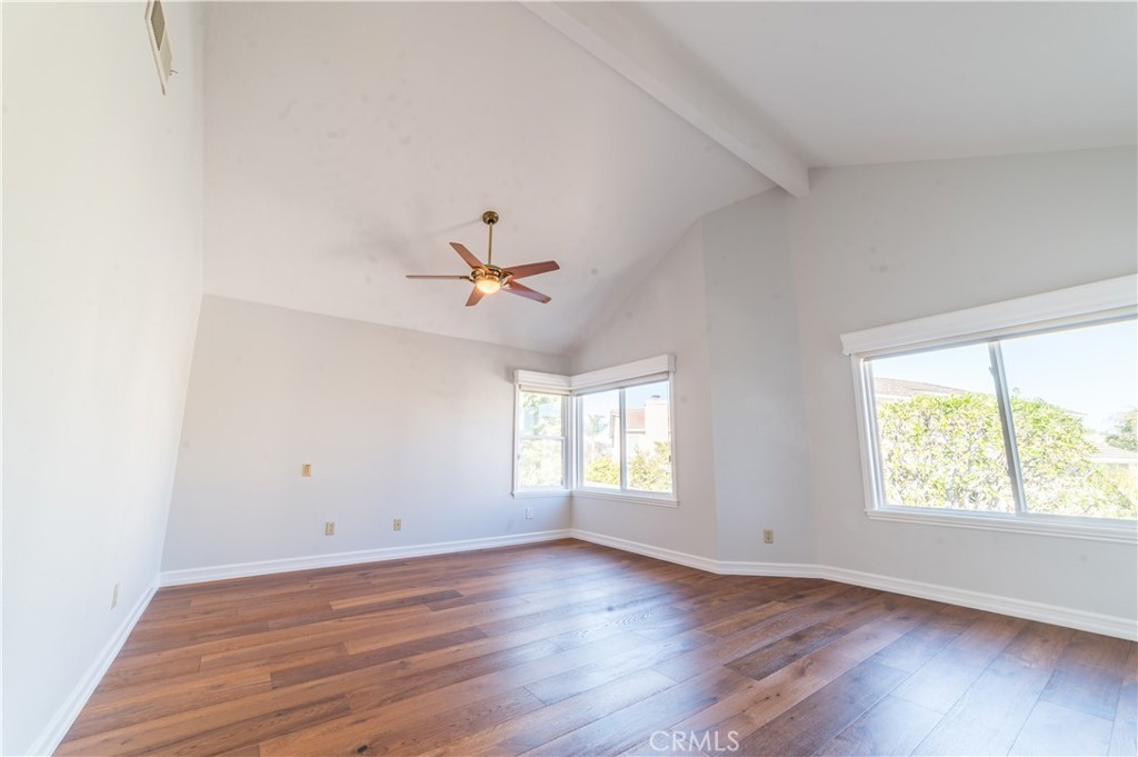 23971 Frigate Drive Laguna Niguel, CA 92677 - Photo 23 of 48 wooden floor in an empty room with a window
