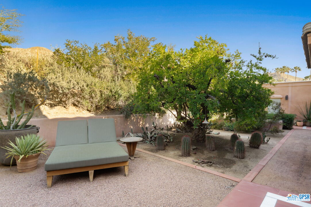 1650 Ave Sevilla Palm Springs, CA 92264 - Photo 54 of 74 a view of outdoor space and garden