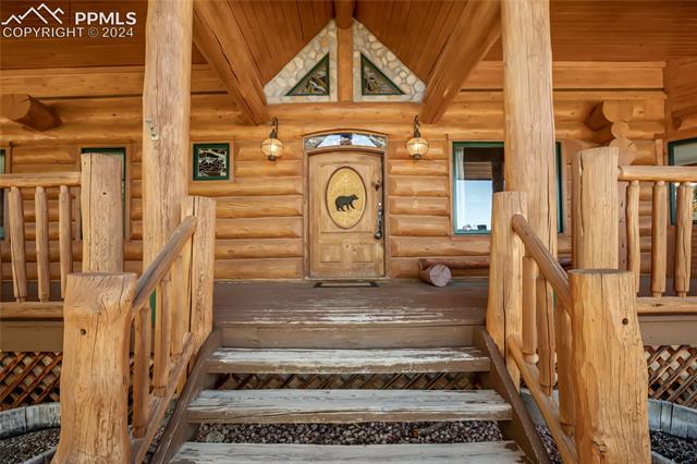616 Summit Road Hartsel, CO 80449 - Photo 12 of 50 View of exterior entry