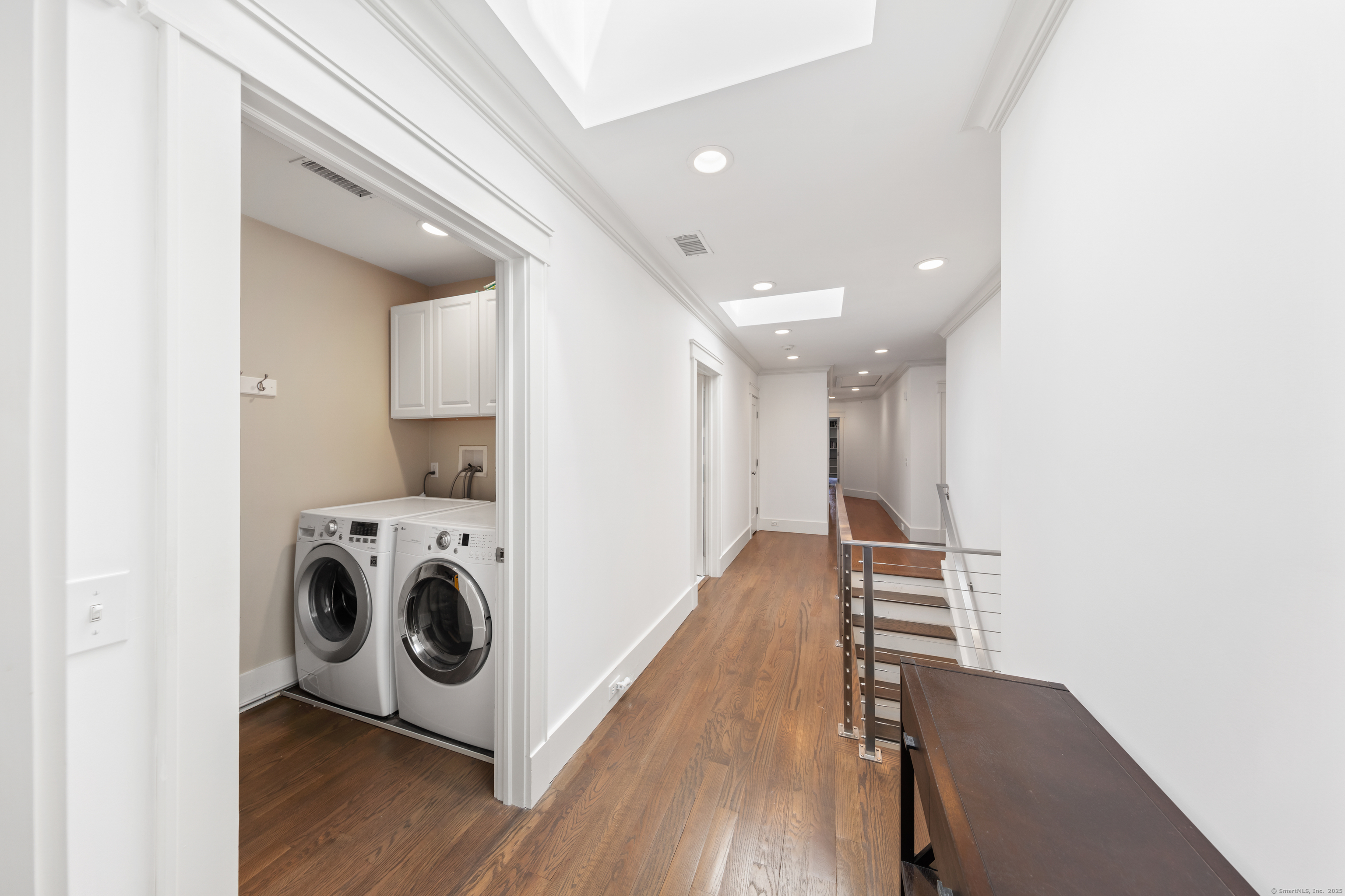 358 Hoyt Street Darien, CT 06820 - Photo 35 of 40 a view of entryway with wooden floor