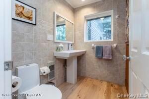 16 Sahler Mill Road Olivebridge, NY 12461 - Photo 18 of 50 a bathroom with a sink toilet and a mirror