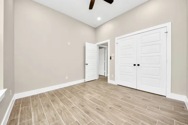 wooden floor in an empty room