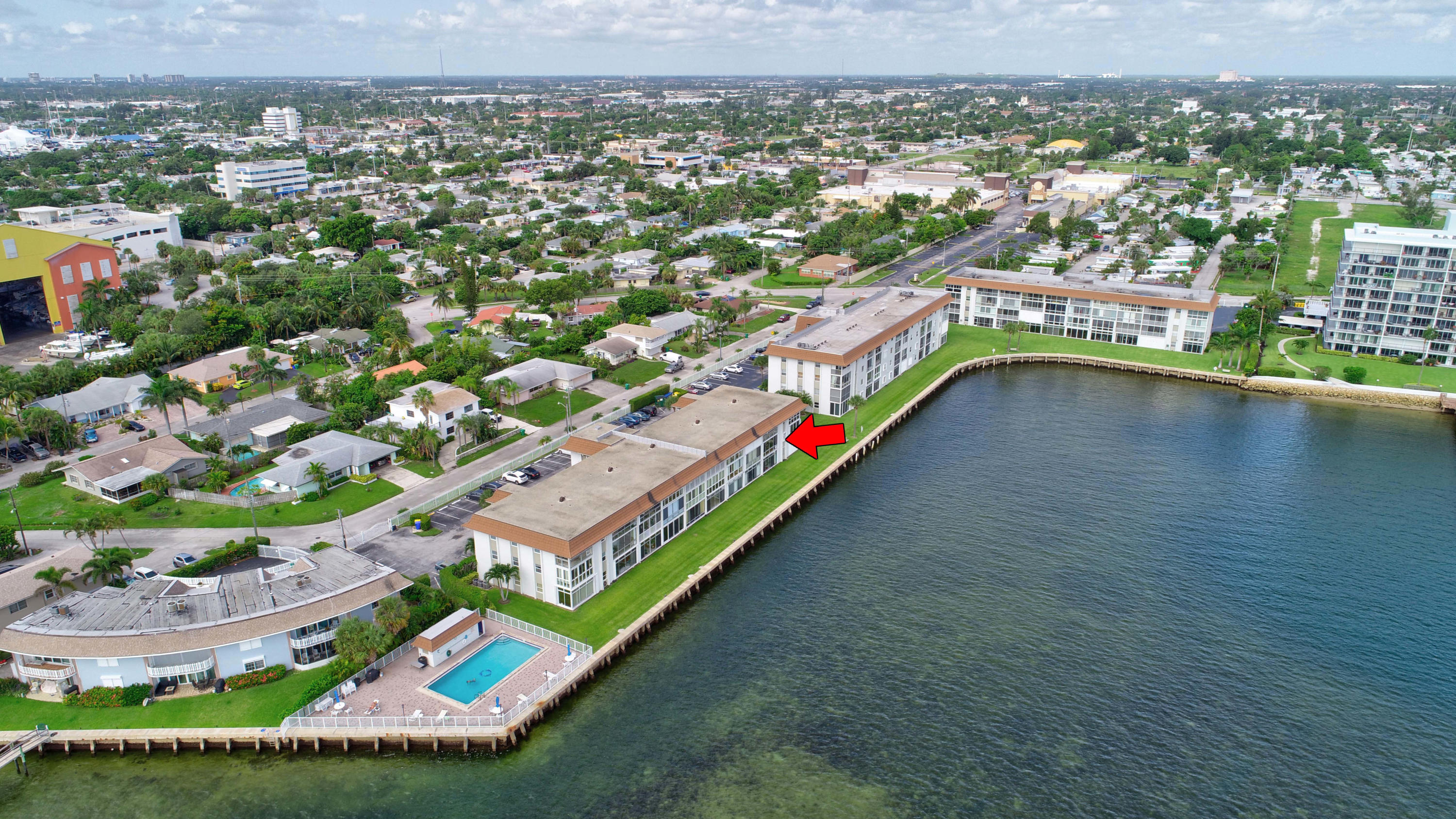 400 Wilma Circle, Unit 202 Riviera Beach, FL 33404 - Photo 21 of 26 Aerial View