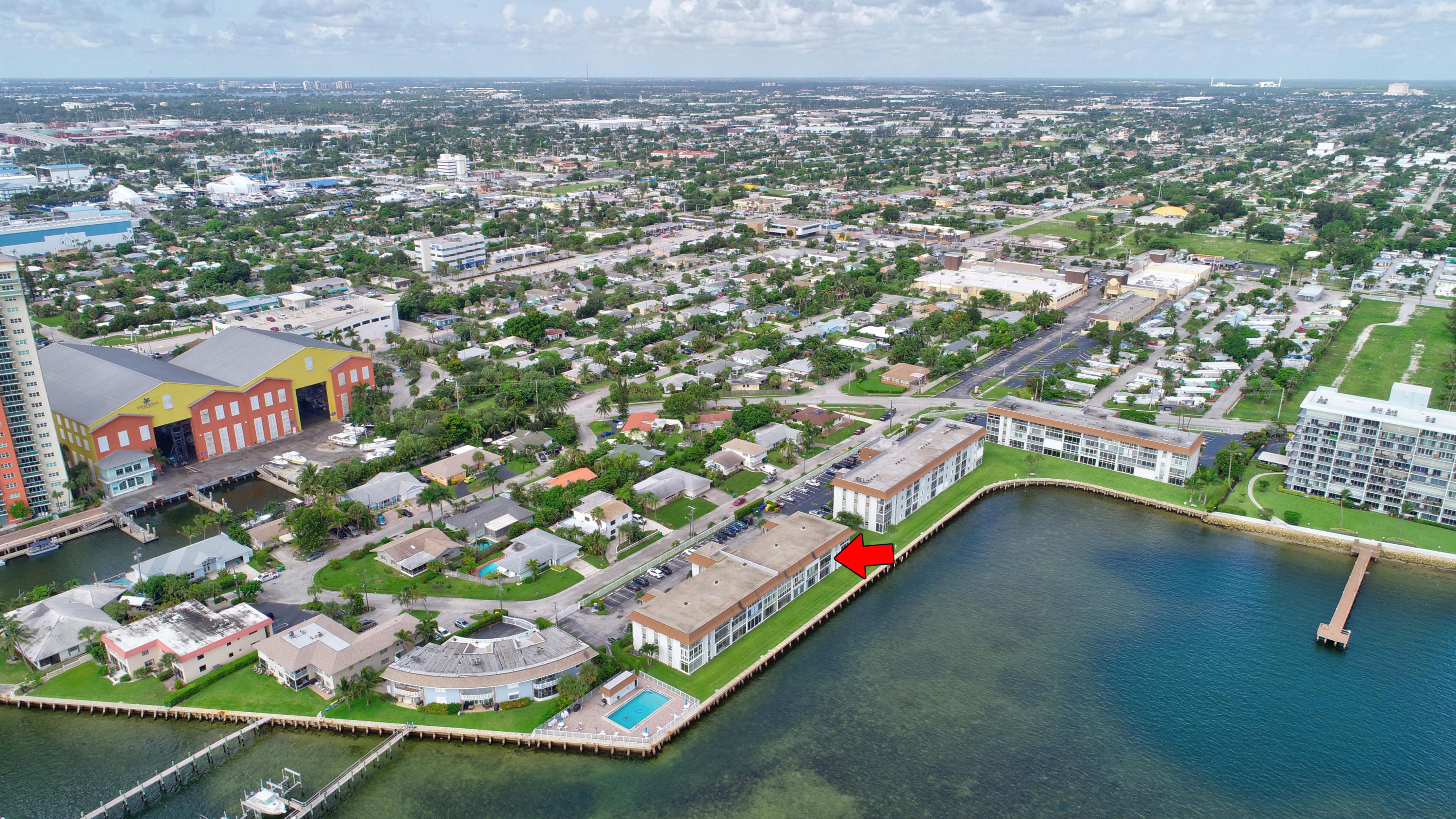 400 Wilma Circle, Unit 202 Riviera Beach, FL 33404 - Photo 23 of 26 Aerial View