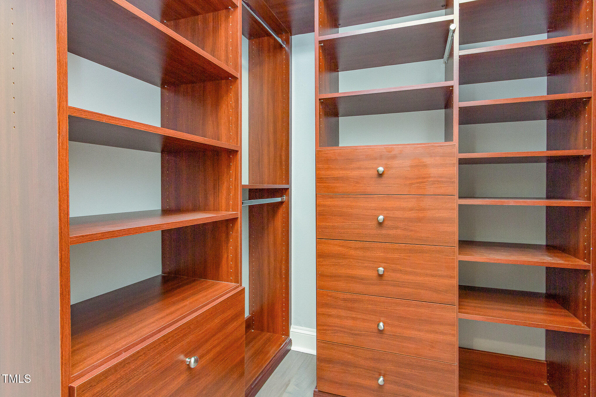 616 North Boylan Avenue, Unit 520 Raleigh, NC 27603 - Photo 18 of 24 a view of walk in closet with empty racks