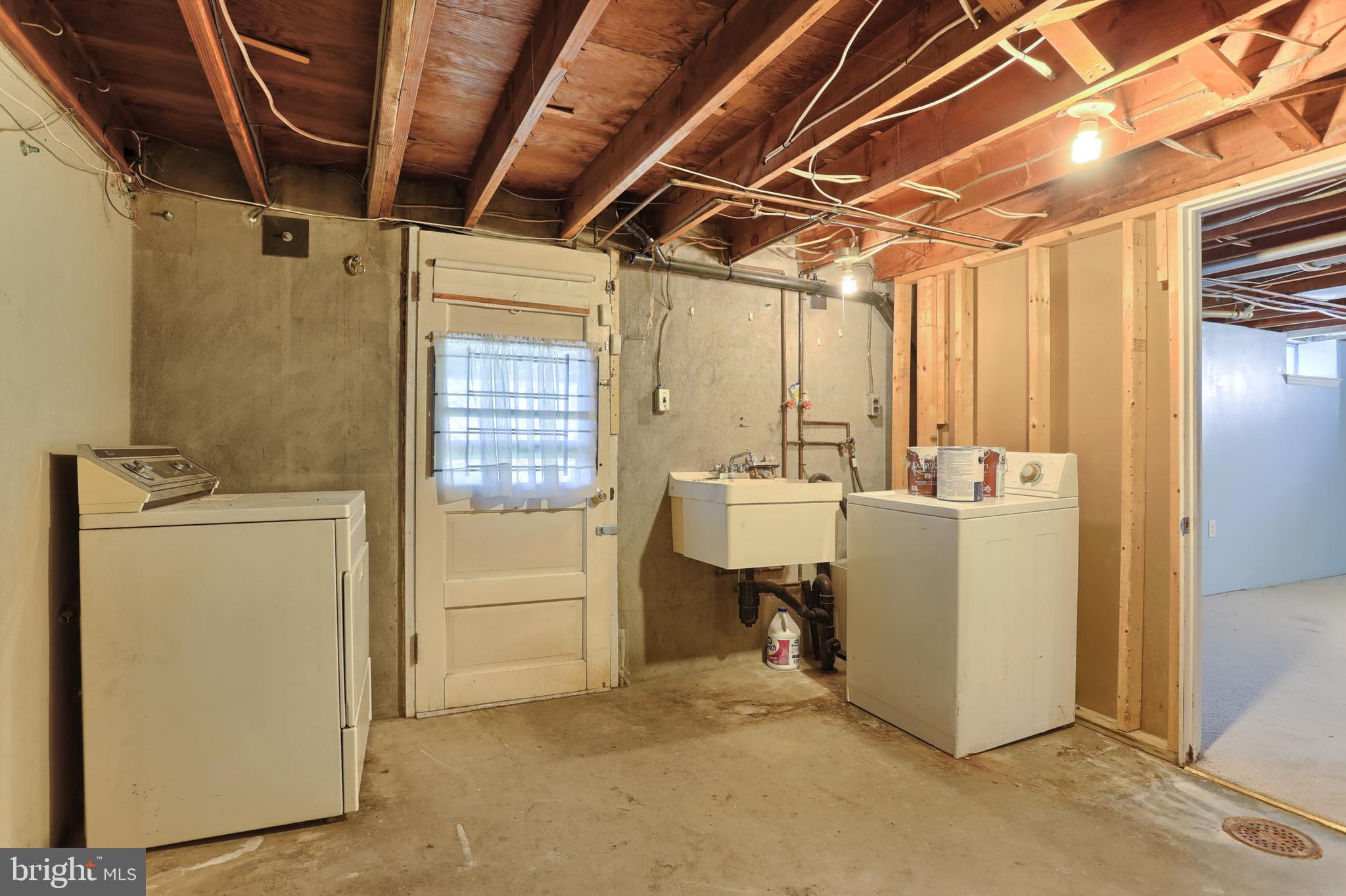 226 South Miller Street Reading, PA 19607 - Photo 21 of 27 Basement Laundry