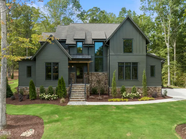 a front view of house with yard
