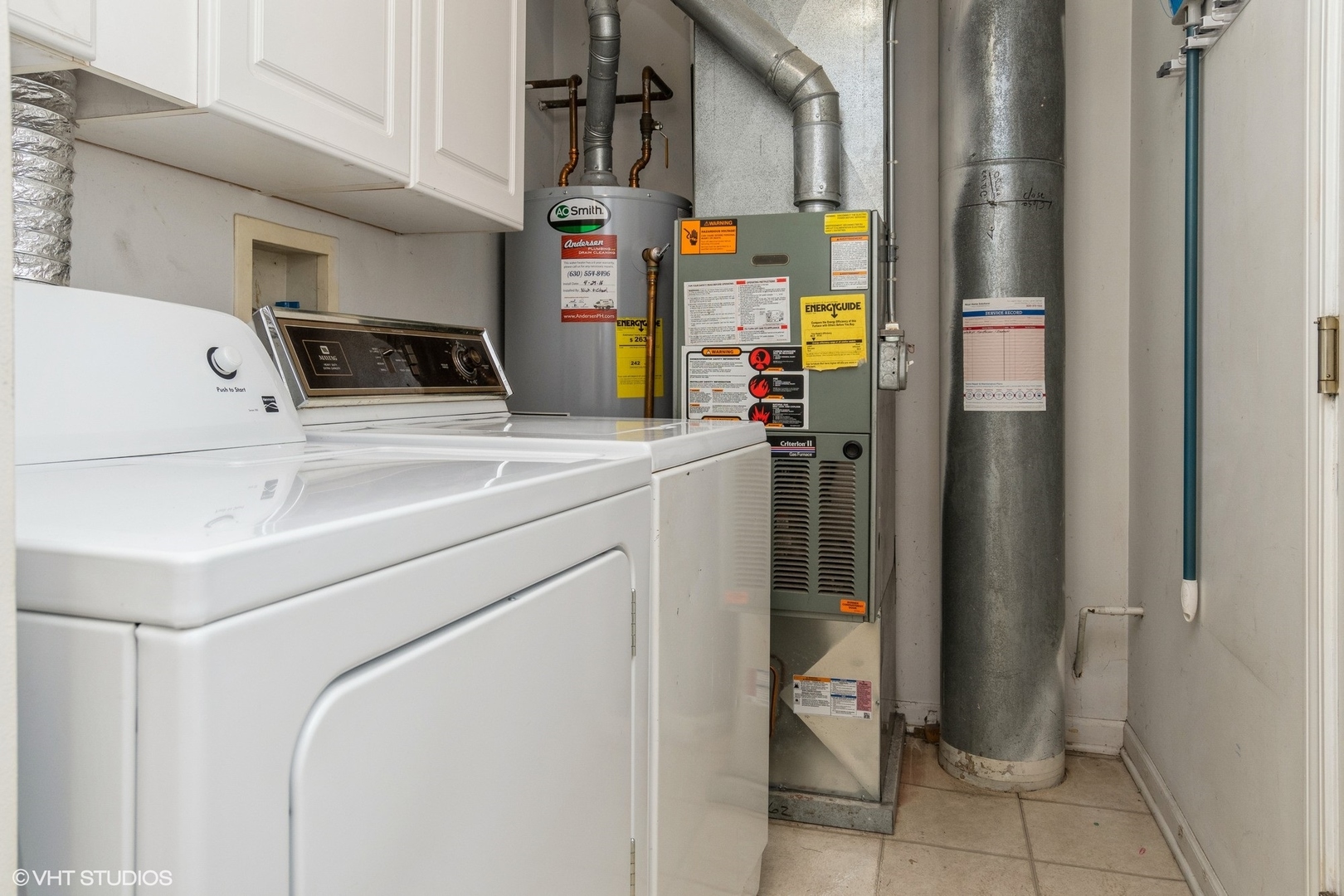 2966 White Thorn Circle Naperville, IL 60564 - Photo 13 of 15 a utility room with dryer and washer