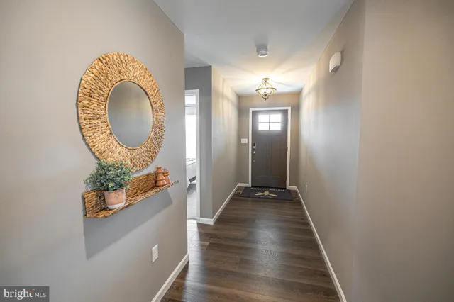 wooden floor in a gallery