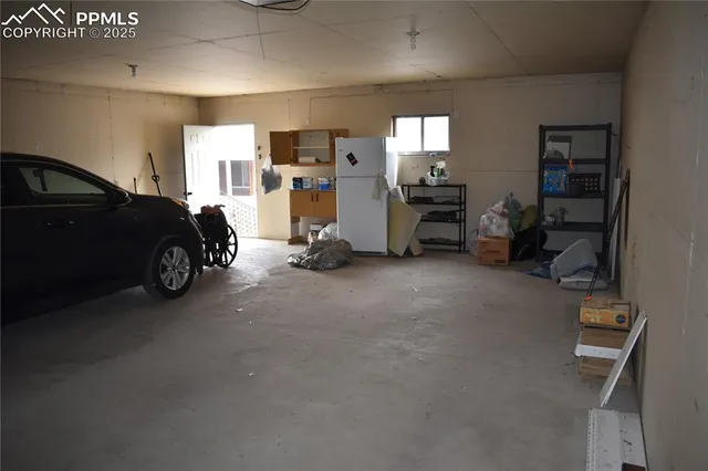 a view of parking garage