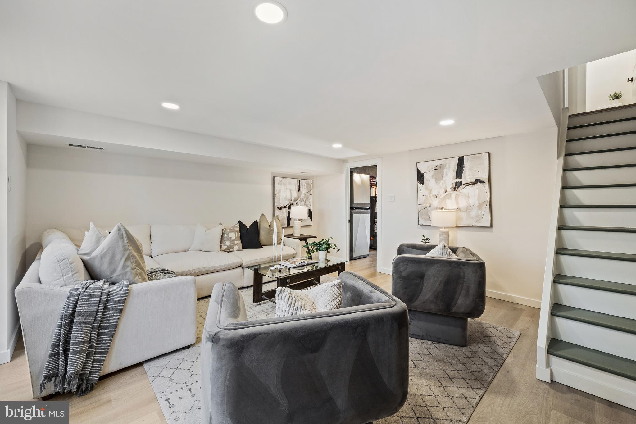 859 Selmer Road Philadelphia, PA 19116 - Photo 30 of 47 a living room with furniture and wooden floor