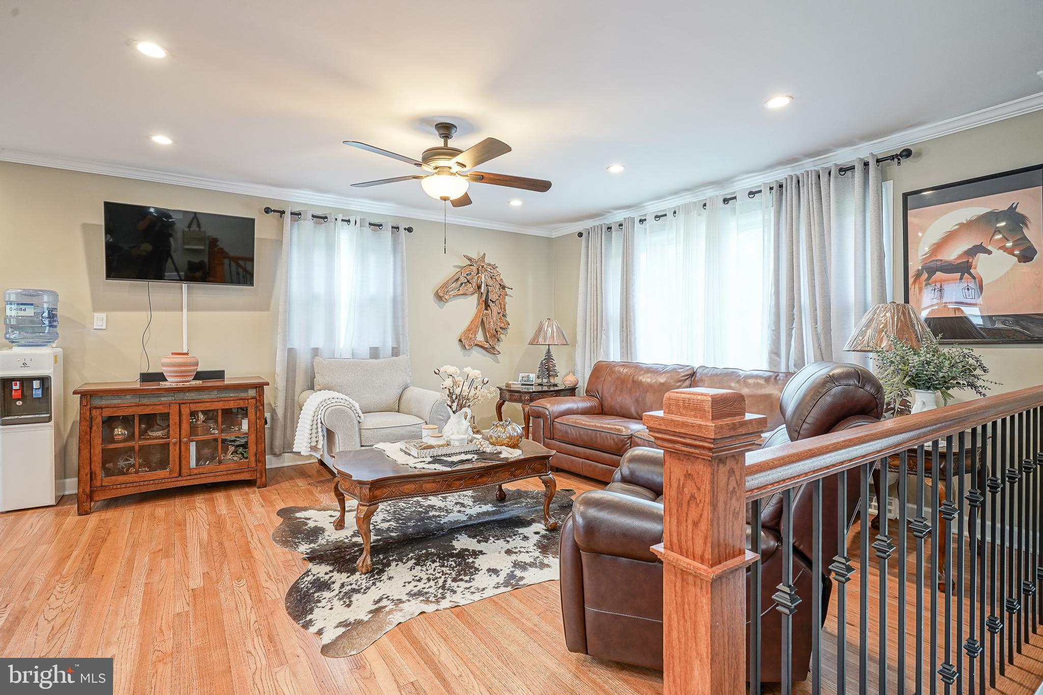 1024 Oxmead Road Eastampton, NJ 08060 - Photo 3 of 39 a living room with furniture windows and a wooden floor