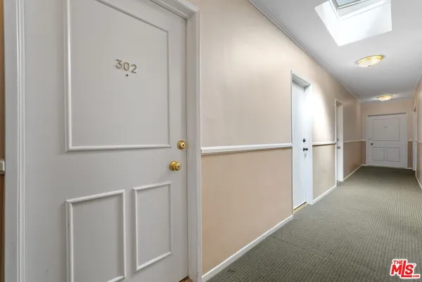 a view of closet area