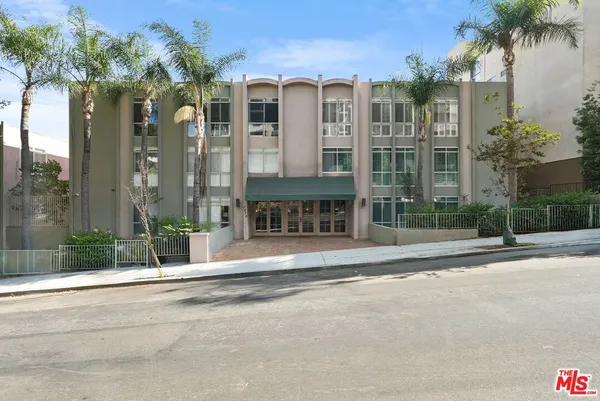 a view of a building with a entrance