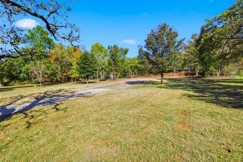 a view of an outdoor space and swimming pool