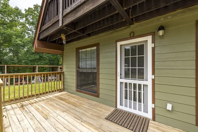 a view of a livingroom with furniture and wooden floor