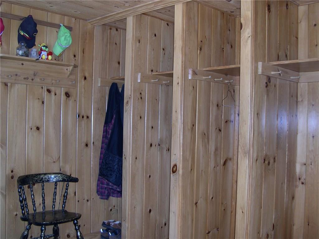 154 Wilsons Mill Road Oquossoc, ME 04964 - Photo 5 of 31 mudroom built-in cubbies for your gear