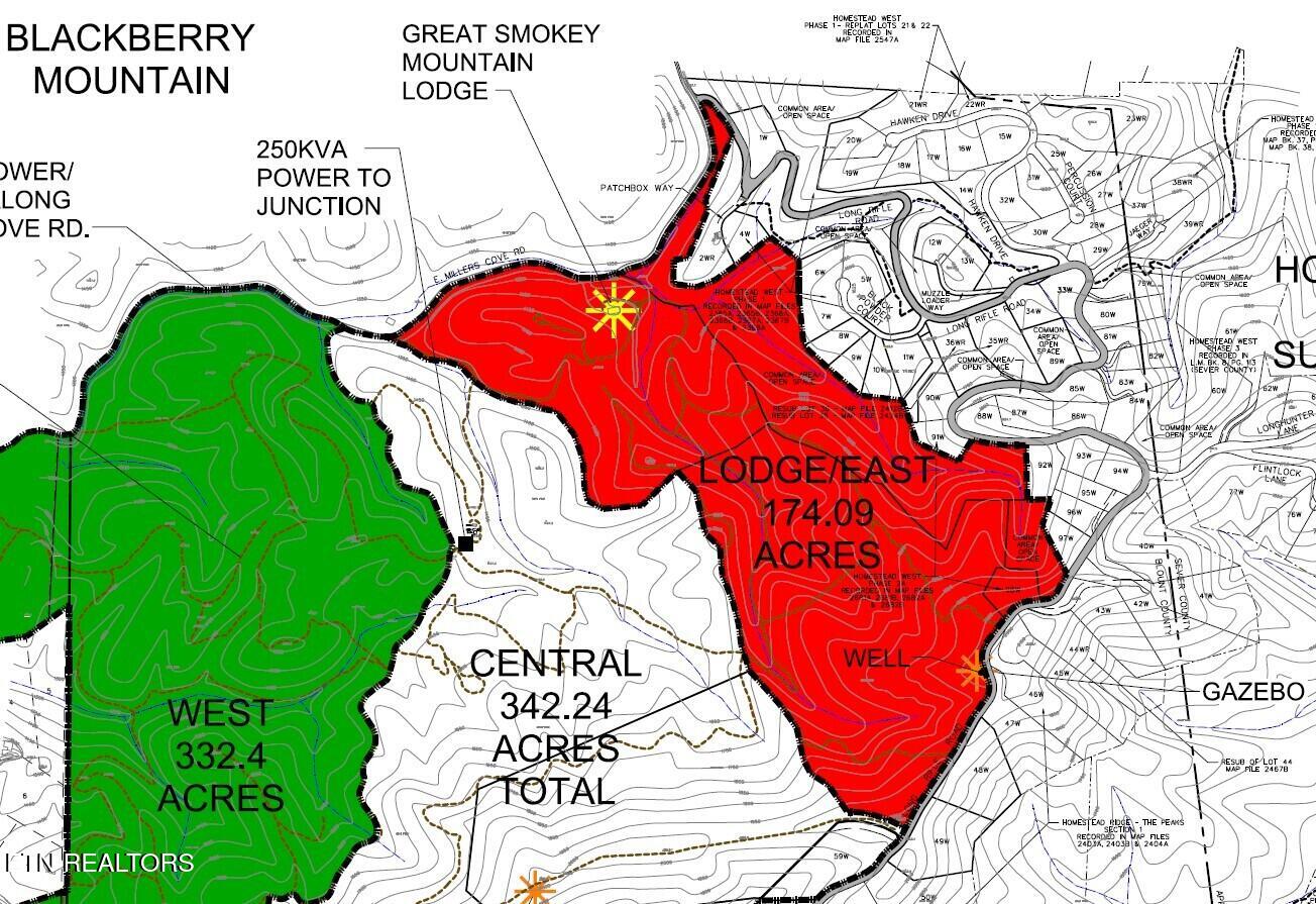 2050 East Millers Cove Road Walland, TN 37886 - Photo 31 of 39 Lodge-East Section in red