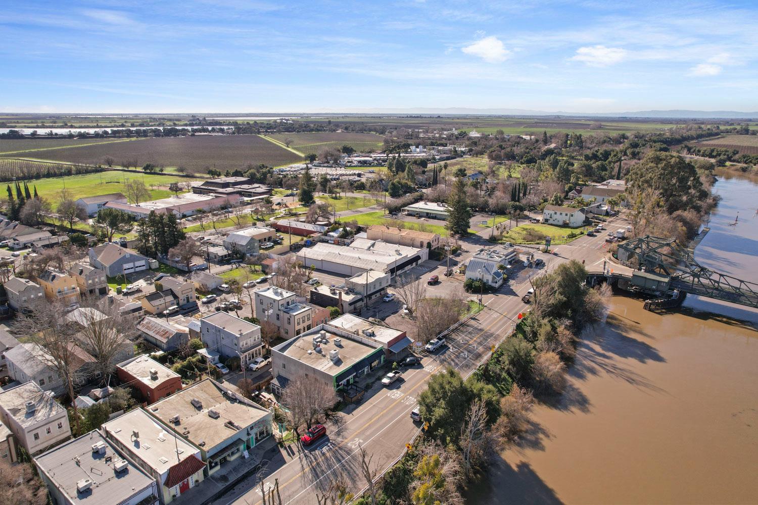 14144 Market Street Walnut Grove, CA 95690 - Photo 19 of 86 an aerial view of a city
