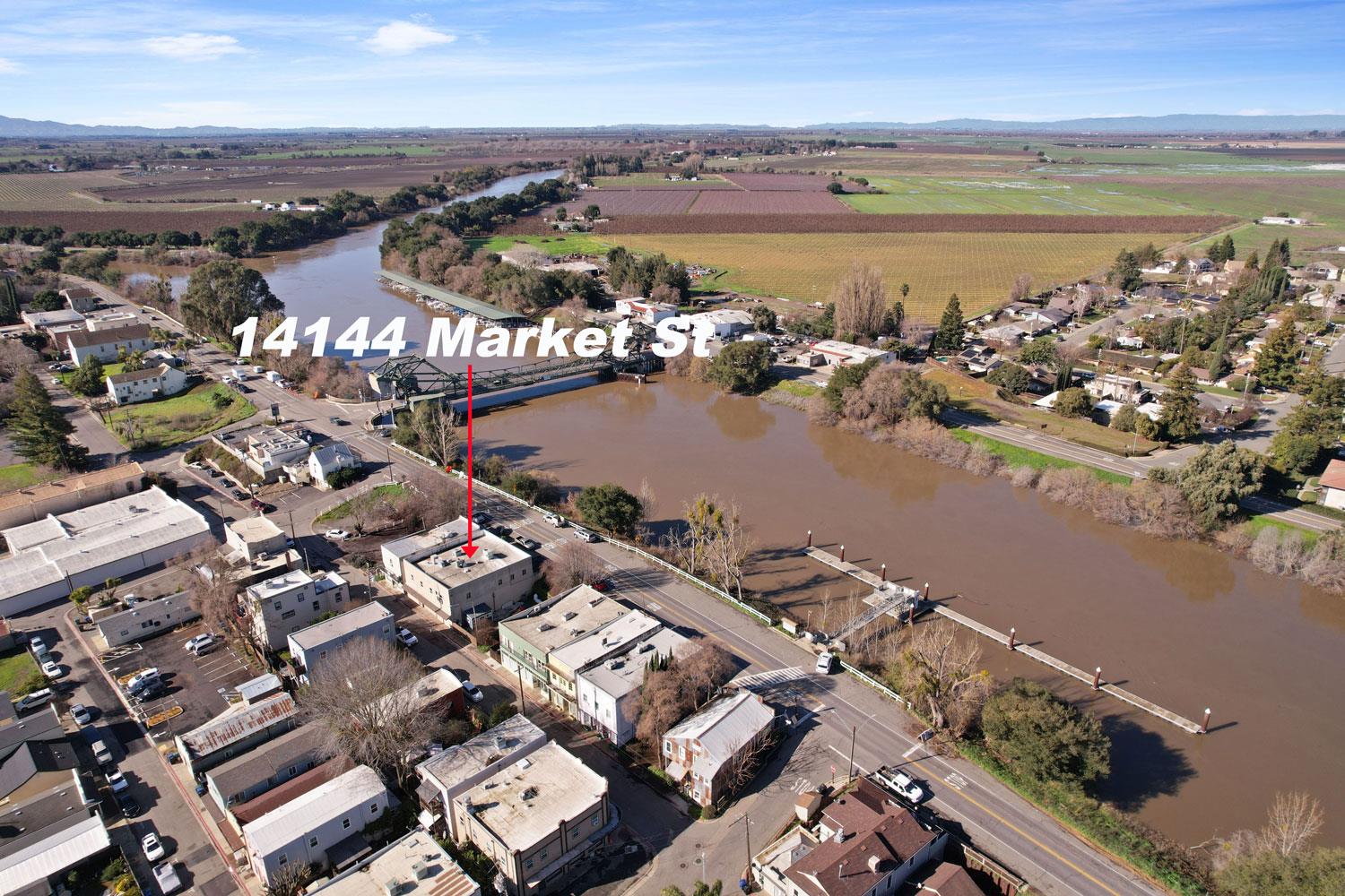 14144 Market Street Walnut Grove, CA 95690 - Photo 3 of 86 an aerial view of a city