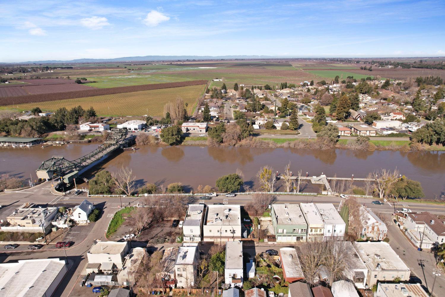14144 Market Street Walnut Grove, CA 95690 - Photo 10 of 86 an aerial view of ocean and residential houses with outdoor space