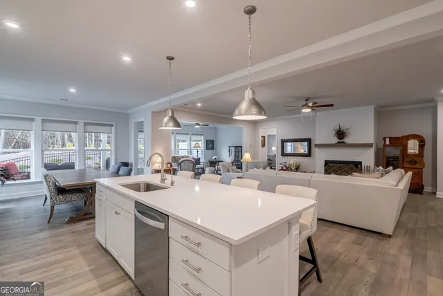 a room with furniture a book shelf and a book shelf