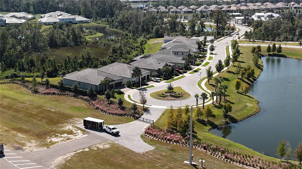 12510 Robinhood Road Hudson, FL 34669 - Photo 27 of 30 an aerial view of a house with swimming pool and outdoor space