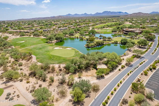 a view of a city with ocean view