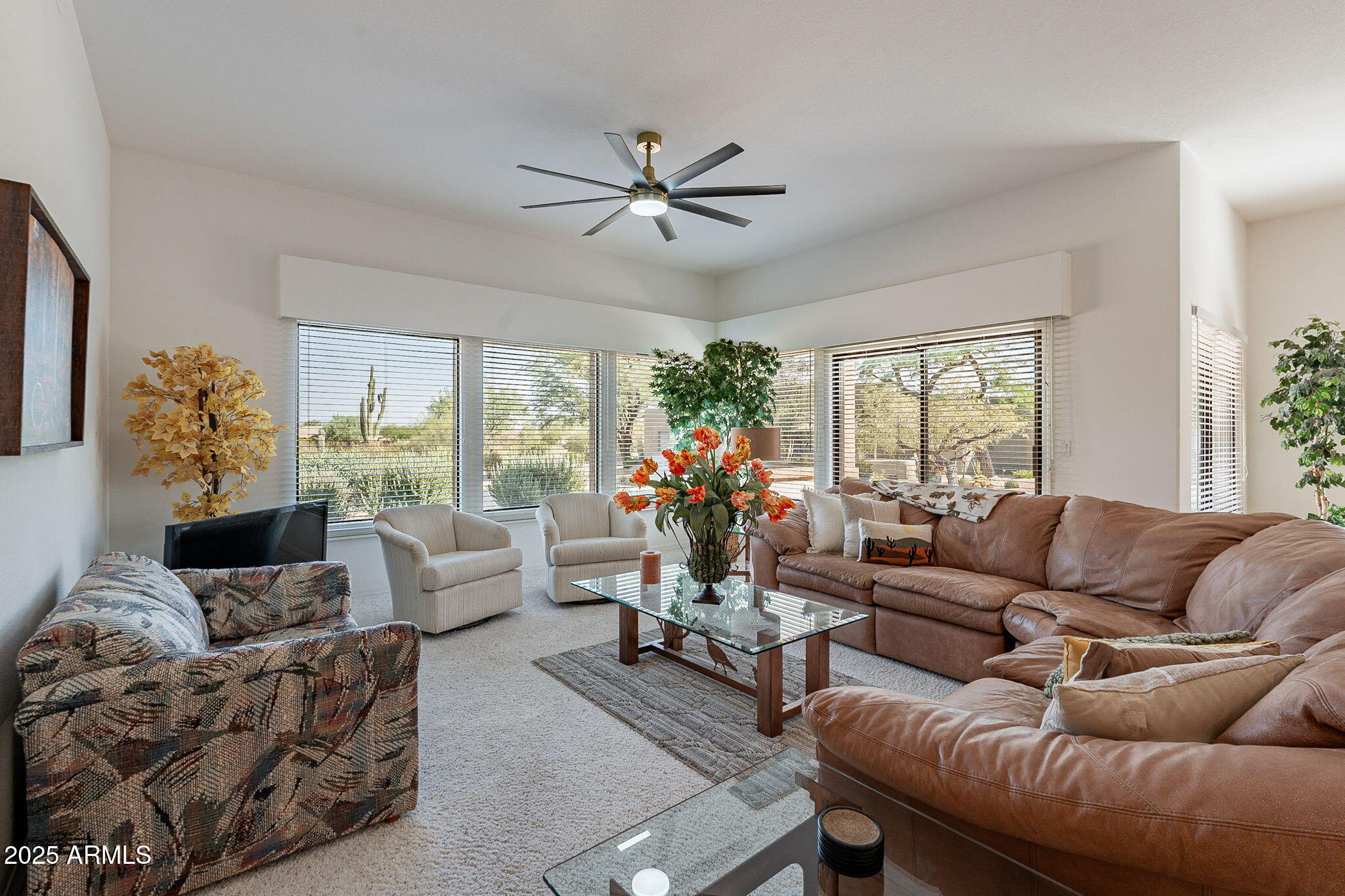 18637 Amarado Circle Rio Verde, AZ 85263 - Photo 8 of 51 a living room with furniture and a large window