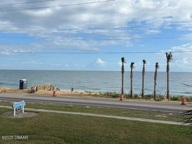 a view of a bathroom with double vanity sink