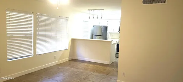 a view of kitchen and utility room