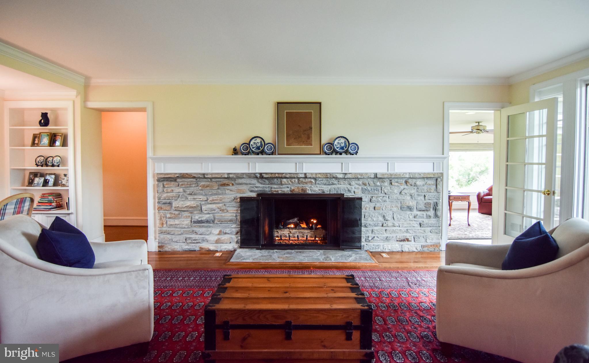 3919 Dance Mill Road Phoenix, MD 21131 - Photo 3 of 30 Large living room with a gas fireplace
