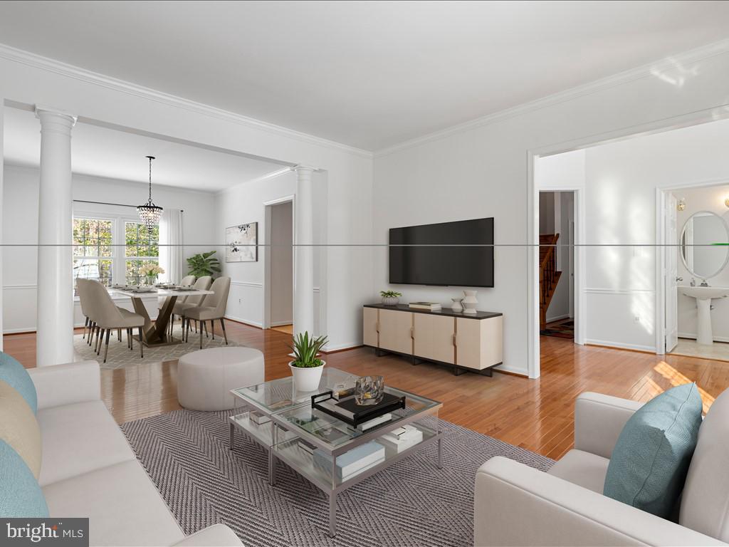 11920 Coloriver Road Manassas, VA 20112 - Photo 13 of 58 Living Room virtually staged