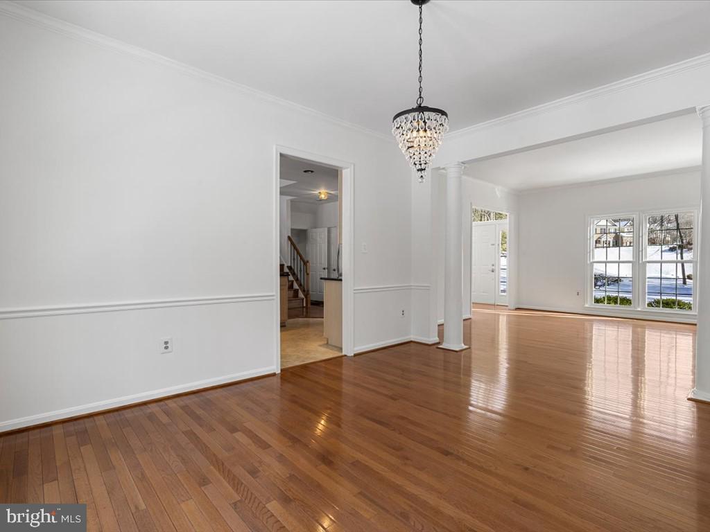 11920 Coloriver Road Manassas, VA 20112 - Photo 15 of 58 Dining Room with Chandelier