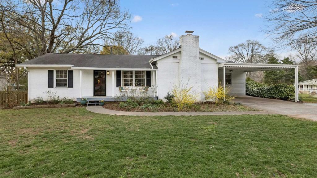 3972 North Peachtree Road Atlanta, GA 30341 - Photo 1 of 28 a front view of house with yard and green space