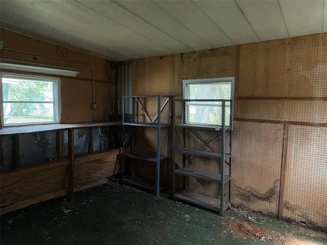 a view of closet area