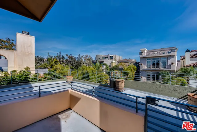 a view of a building and outdoor space