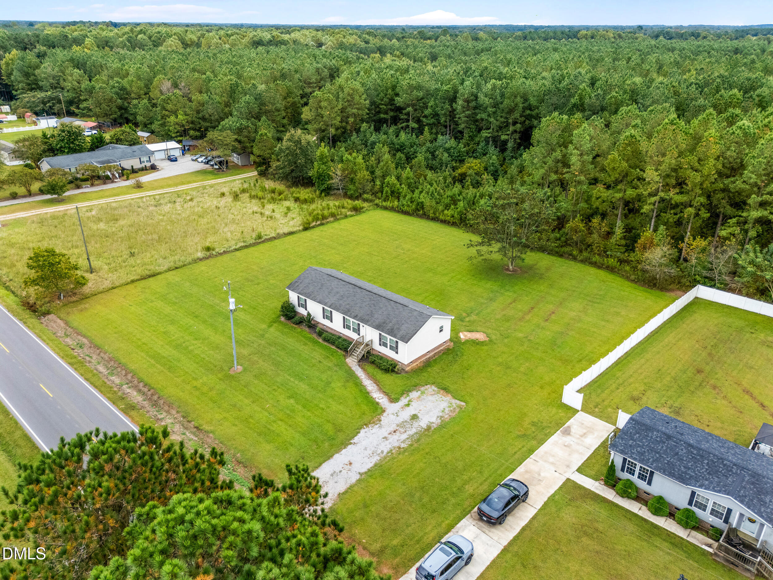 a view of an outdoor space and a lake view