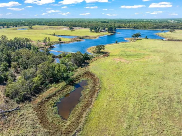 a view of an ocean and city