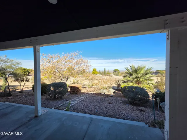 a view of ocean from a balcony