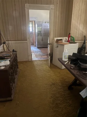 a view of a storage & utility room