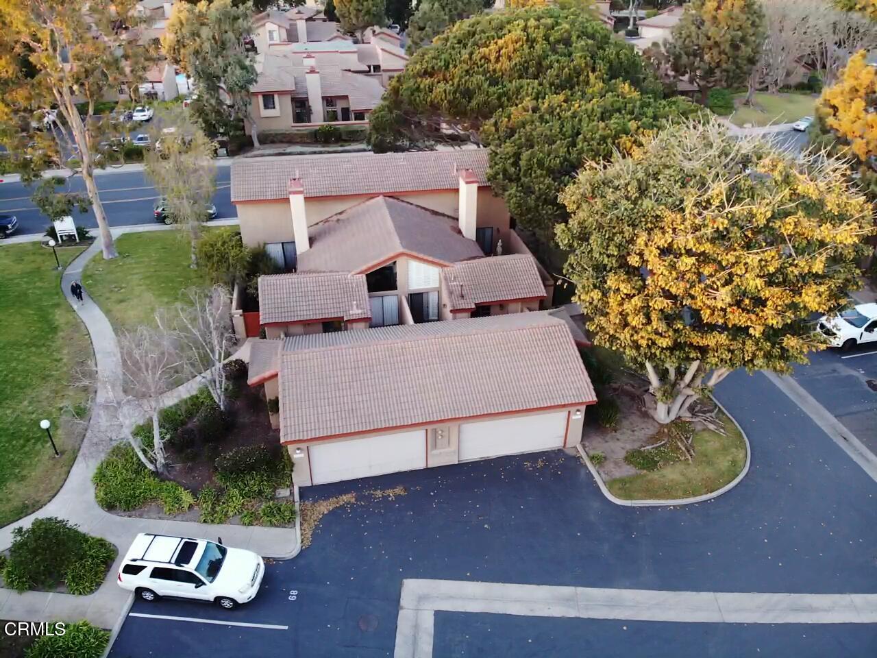 3701 Via Pacifica Walk Oxnard, CA 93035 - Photo 44 of 49 an aerial view of a house with garden space and street view