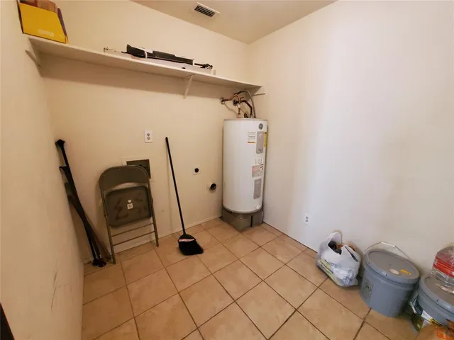 a view of water heater room